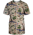 3D All Over Print Bird Vintage Shirt-Apparel-6teenth World-T-Shirt-S-Vibe Cosy™
