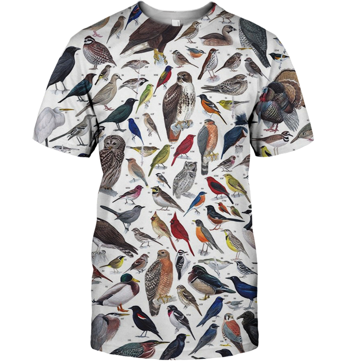 3D All Over Print Birds Hoodie-Apparel-6teenth World-T-Shirt-S-Vibe Cosy™