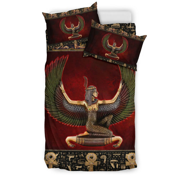 Ancient Egyptian Ma'at Bedding Set JJ18062001-Bedding-MP-Twin-Vibe Cosy™