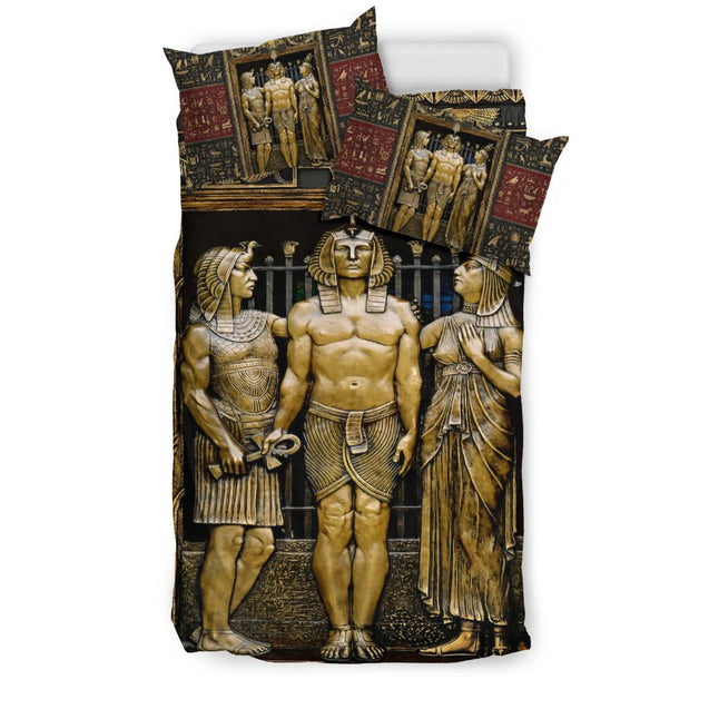 Ancient Egyptian God Bedding Set JJ12062002-Bedding-MP-Twin-Vibe Cosy™