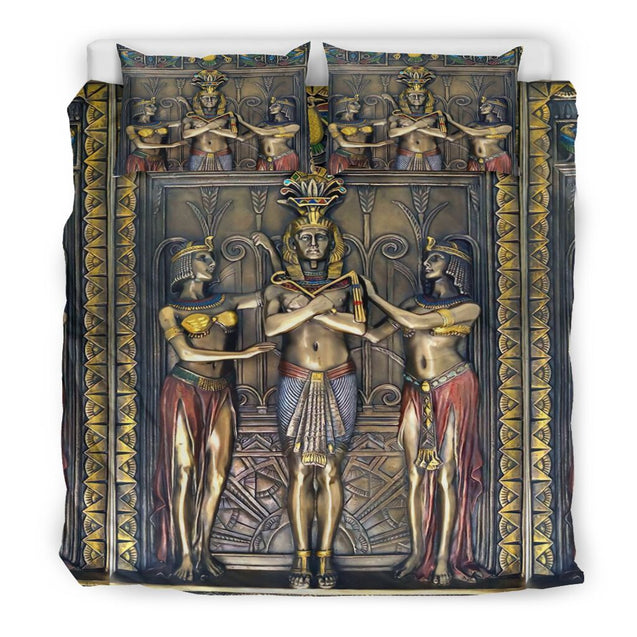 Ancient Egyptian Goddess Bedding Set JJ16062001-Bedding-MP-Twin-Vibe Cosy™