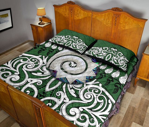 Maori Koru Horu Quilt Bedding Set NTN10132003