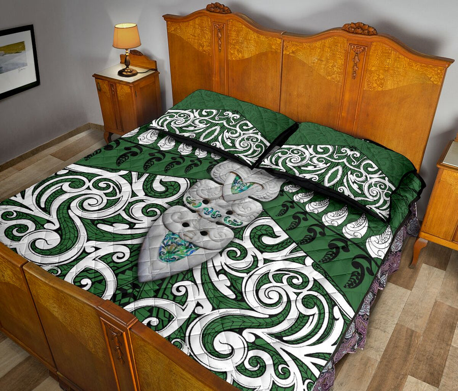 Hei Tiki Maori Quilt Bedding Set NTN10132002