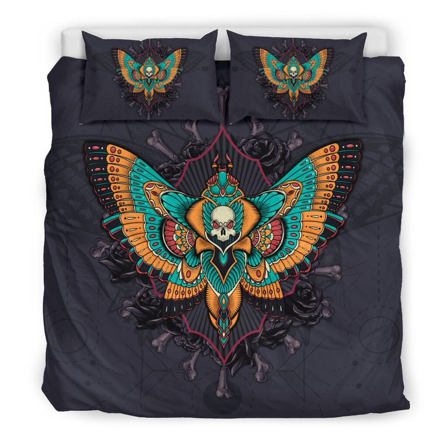 Butterfly Skull Bedding Set By ML-ML-US Twin-Vibe Cosy™