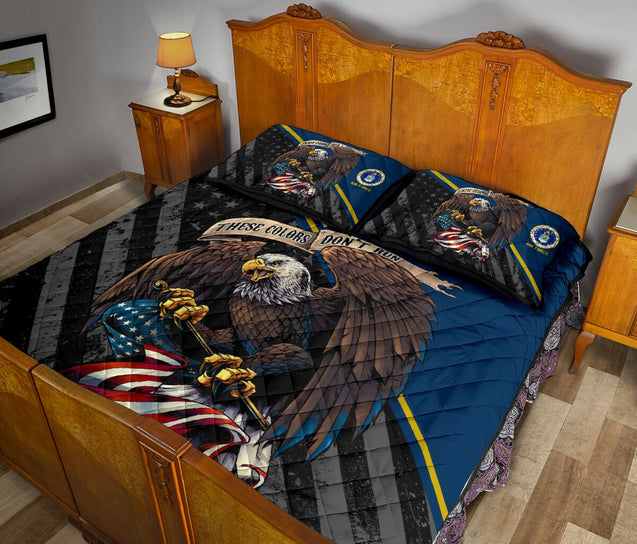 US Air Force Veteran Quilt Bedding Set TR2006201S-QBED-Huyencass-King-Vibe Cosy™