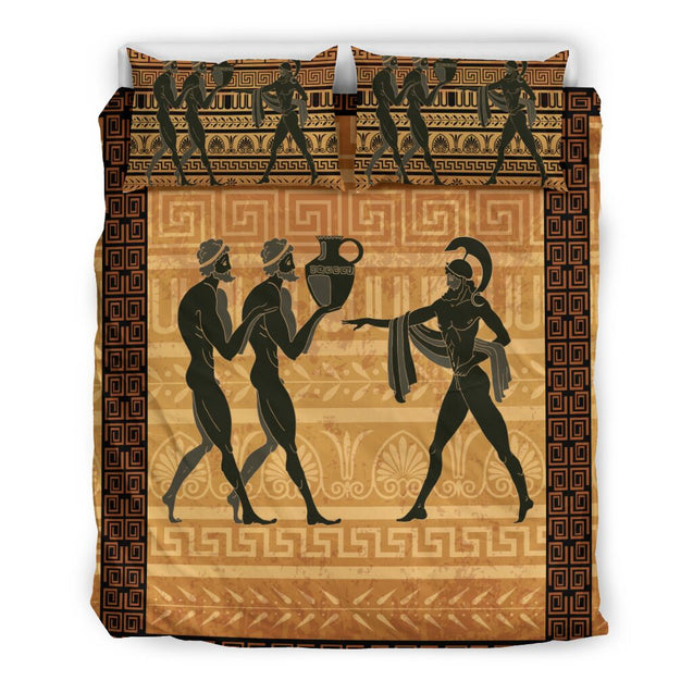 Greek Mythology Warriors Bedding Set JJ26062002-Bedding-MP-Twin-Vibe Cosy™