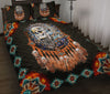 Native Skull 3D All Over Printed Quilt Bedding Set ML-BEDDING SETS-ML-US Queen/Full-Black-Polyester-Vibe Cosy™