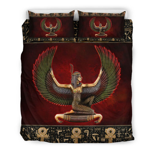 Ancient Egyptian Ma'at Bedding Set JJ18062001-Bedding-MP-Twin-Vibe Cosy™