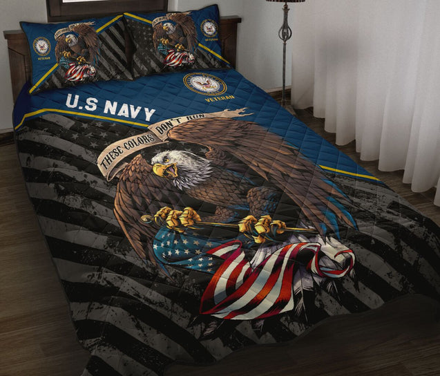 US Navy Veteran Quilt Bedding Set TR0806201S-QBED-Huyencass-King-Vibe Cosy™