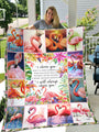 Beautiful Flamingo Couple Blanket HAC170802-MEI