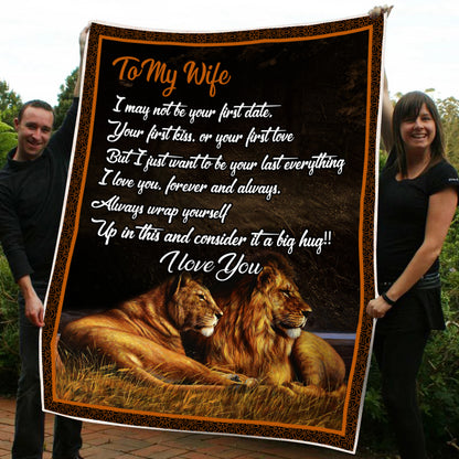 Lion's Love blanket