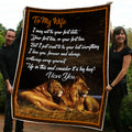 Lion's Love blanket