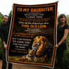 Lion's Daughter blanket