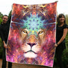 Lion 3D All Over Printed Blanket