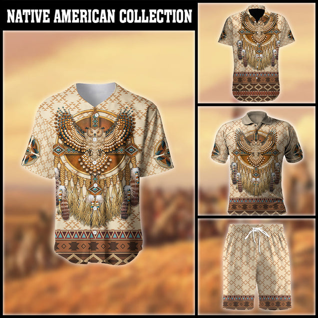 Native American 3D All Over Printed Unisex Shirts