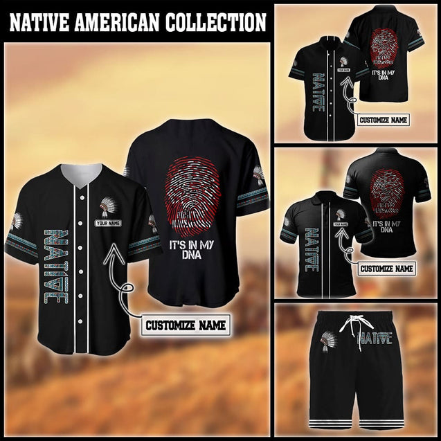 Summer Collection - Customized Native American 3D All Over Printed Unisex Shirts