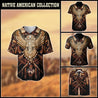 Native American 3D All Over Printed Unisex Shirts