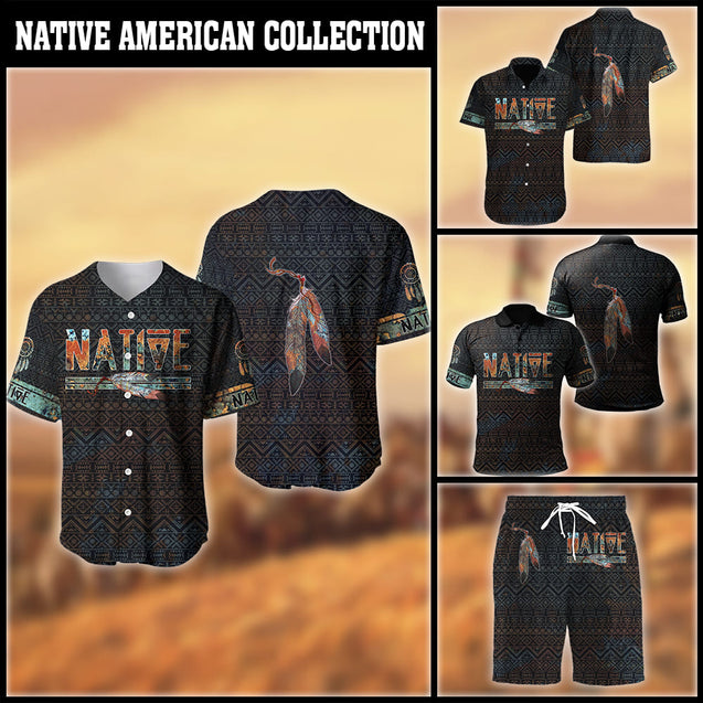 Native American 3D All Over Printed Unisex Shirts