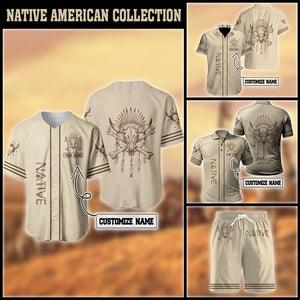 Summer Collection - Customized Native American 3D All Over Printed Unisex Shirts