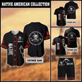 Summer Collection - Customized Native American 3D All Over Printed Unisex Shirts