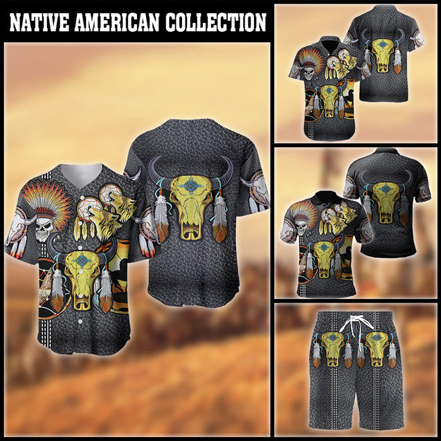 Native American 3D All Over Printed Unisex Shirts