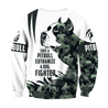 Save A Pit Bull Euthanize A Dog Fighter Camo Hoodie Shirt for Men and Women TR0810203