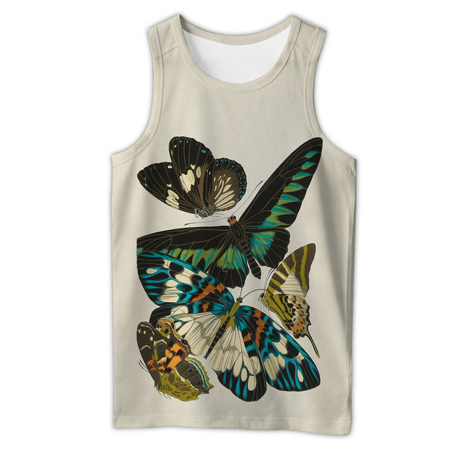 Butterfly Tribal 3D All Over Printed Clothes BF3 NM-Apparel-NM-Tank Top-S-Vibe Cosy™