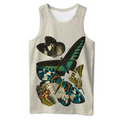 Butterfly Tribal 3D All Over Printed Clothes BF3-Apparel-NNK-Tank Top-S-Vibe Cosy™