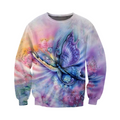 Butterfly Tribal 3D All Over Printed Clothes BF2-Apparel-TA-Sweatshirt-S-Vibe Cosy™