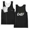 Custom Name Master Chef 3D All Over Printed Unisex Shirts