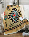 Native American 3D All Over Printed Blanket