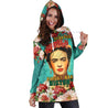 Frida Kahlo Make History Girls Hoodie Dress JJW22082005-TQH