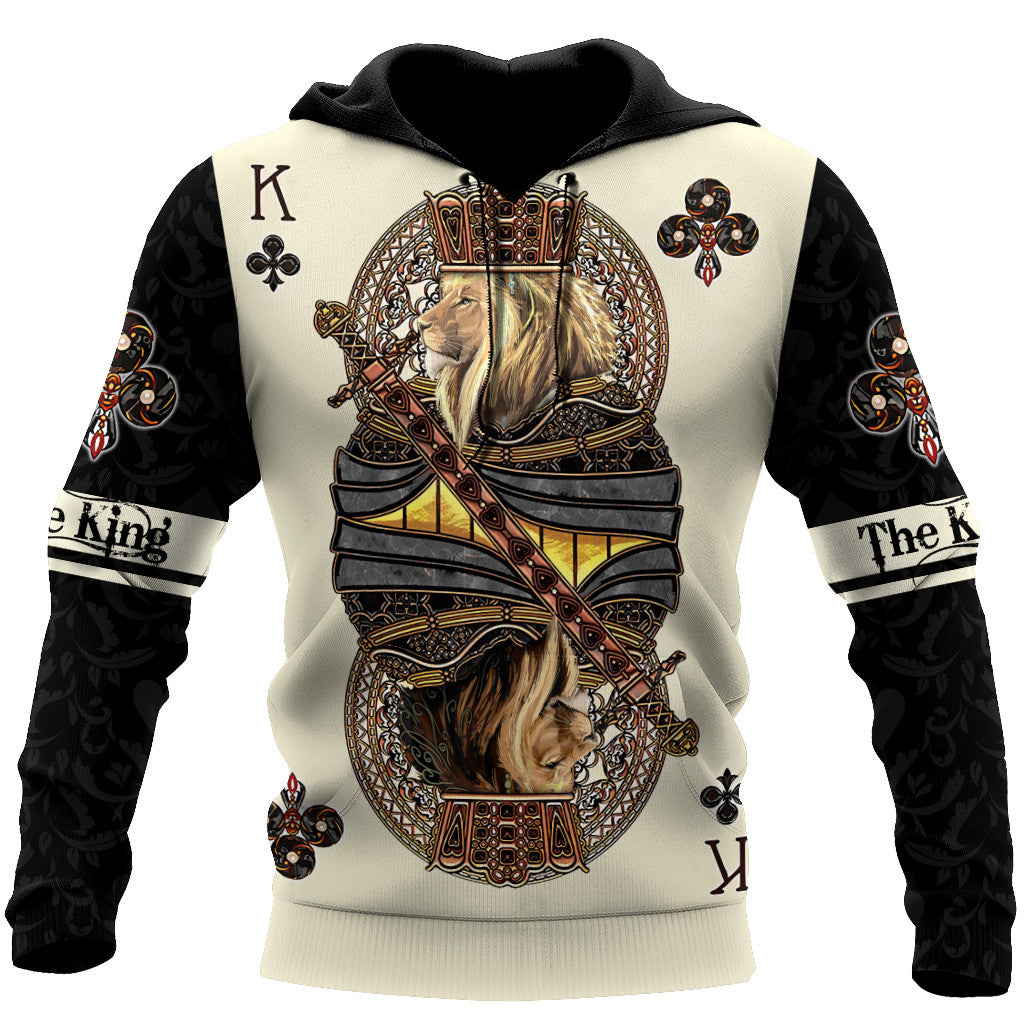 King Club Lion Poker 3D All Over Printed  Unisex Shirts