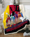 Native American Indigenous 3D All Over Printed Blanket