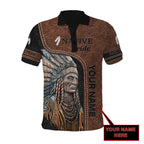 Custom Name Native American 3D All Over Printed Unisex Shirts