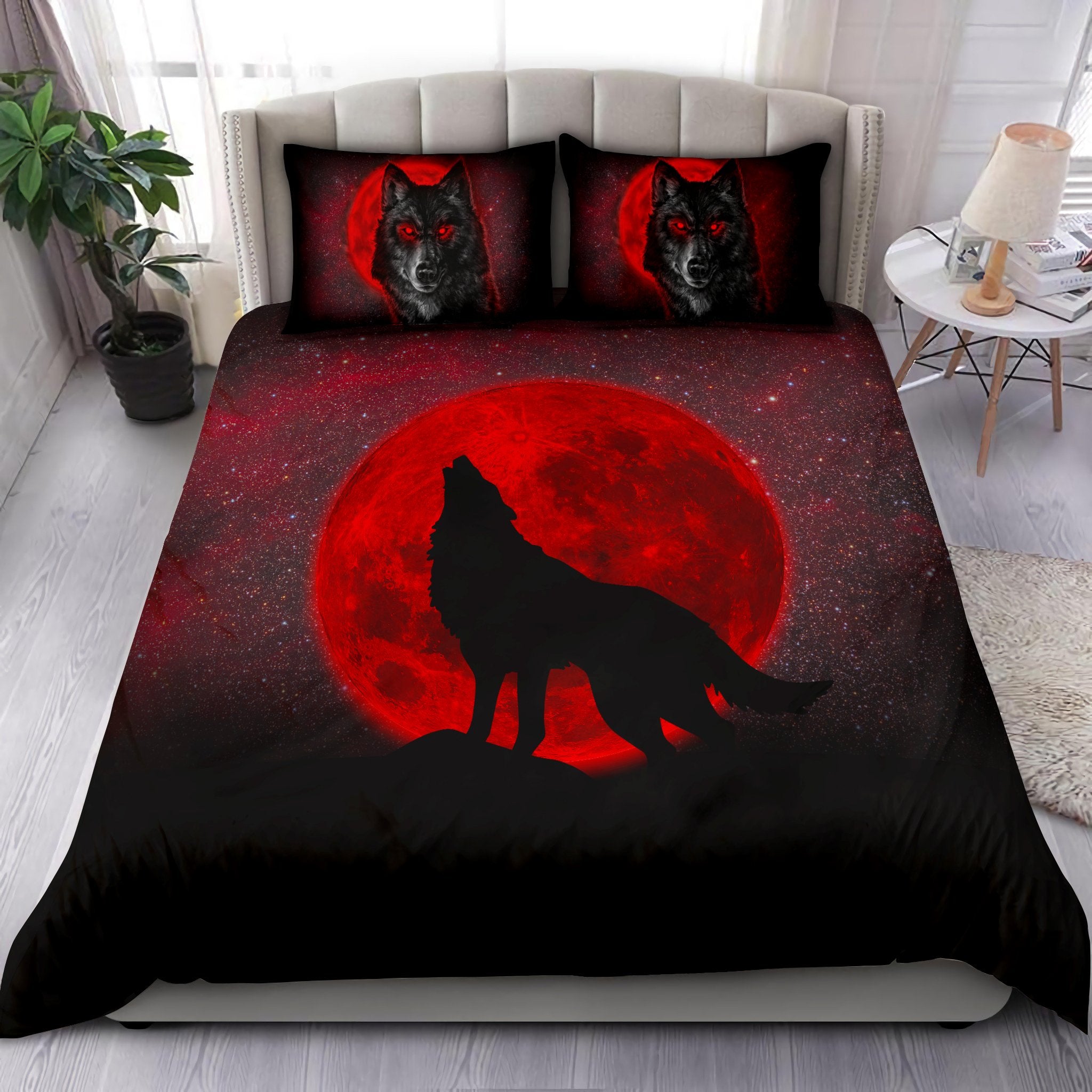 Wolf 3D All Over Printed Bedding Set