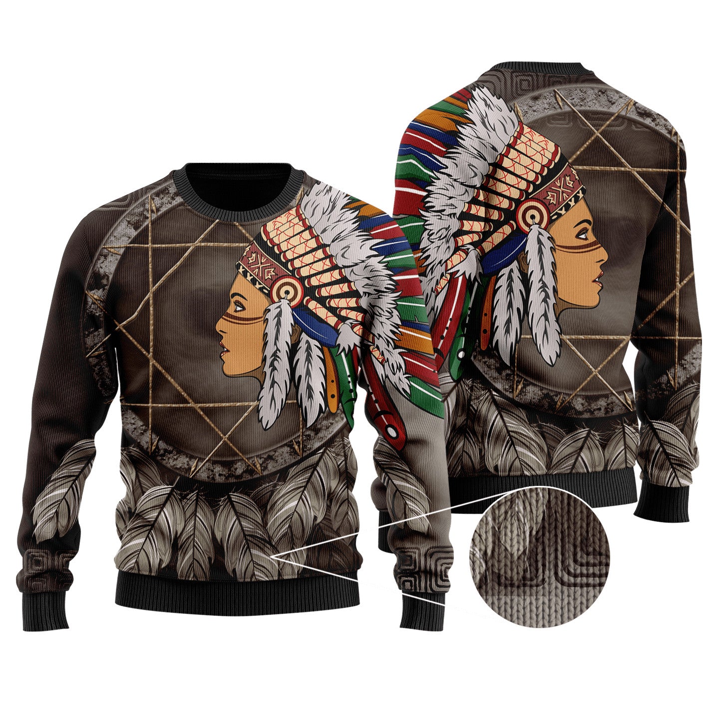 Native American 3D All Over Printed Unisex Shirts