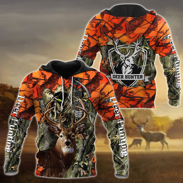 Deer Hunting 3D All Over Printed Unisex Shirts