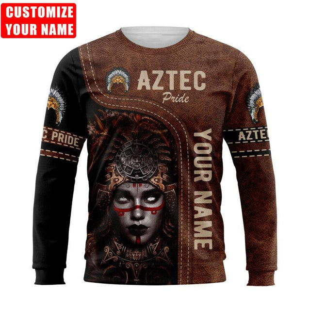 Persionalized Aztec Pride 3D All Over Printed Unisex Hoodie no3