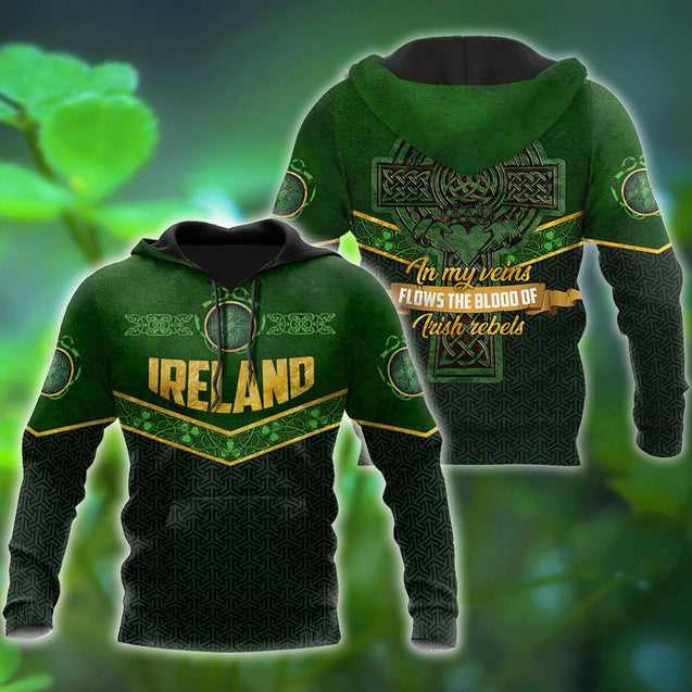 Irish Saint Patrick's Day 3D All Over Printed Unisex Shirt