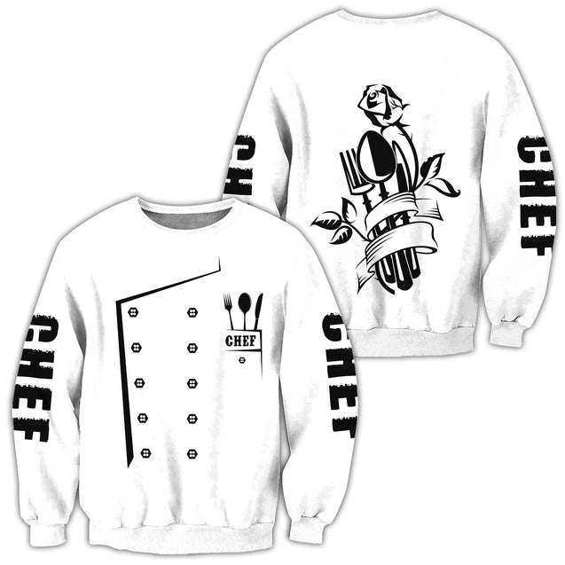 Custom Name Master Chef 3D All Over Printed Unisex Shirts