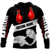 Custom Name Boxing 3D All Over Printed Unisex Shirts