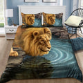 Lion Poker Bedding Set