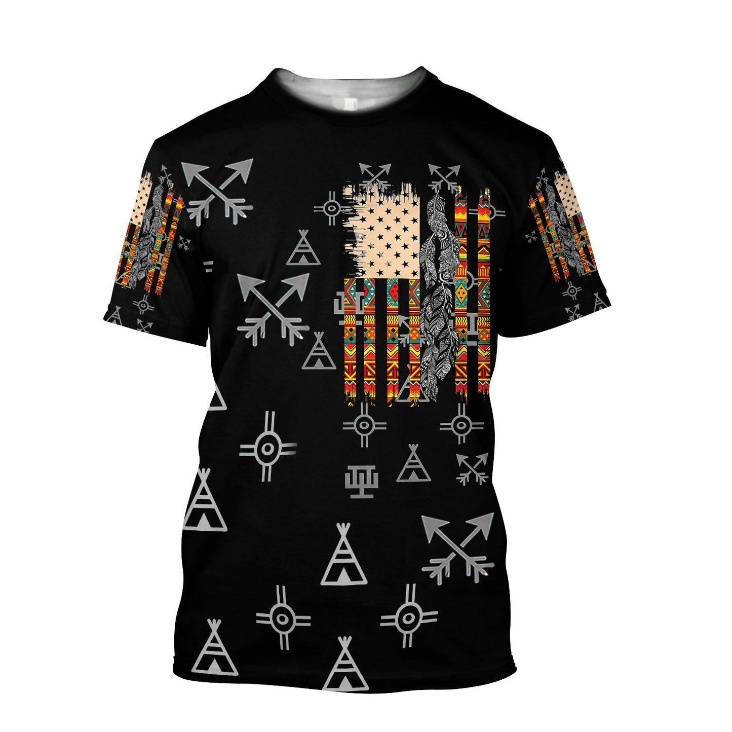 Native American 3D All Over Printed Unisex Shirts