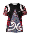 Maori rugby mangu 3d all over printed shirt and short for man and women