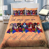 God Says You Are- Skull Girls Bedding Set MH1008204-TQH