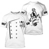 Custom Name Master Chef 3D All Over Printed Unisex Shirts