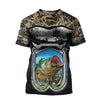 Bass Fishing 3D All Over Printed Shirts for Men and Women TT0061-Apparel-TT-T-Shirt-S-Vibe Cosy™