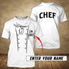 Custom Name Master Chef 3D All Over Printed Unisex Shirts