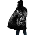 Wolf Native American 3D All Over Printed Unisex Zip Cloak